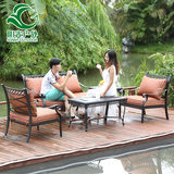 阳光户外高端定制铸铝沙发阳台室外庭院花园茶几桌椅组合铁艺家具