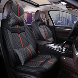 2014款丰田霸道普拉多2700全包座垫皮革汽车坐垫4000四季通用座套