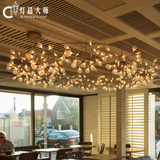 moooi后现代简约客厅餐厅树枝吊灯 创意个性咖啡厅艺术萤火虫吊灯