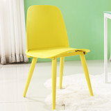 伊姆斯新款韩式椅椅子设计师椅塑料椅休闲时尚宜家欧式餐椅小户型