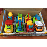 儿童惯性男女孩玩具宝宝小汽车工程回力车套装组合模型1234567岁