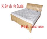 席梦思床垫双人弹簧床垫白色软硬两用成人纯棉床垫1米5 1米8