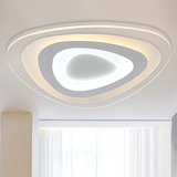 亚克力led超薄吸顶灯客厅 简约现代异形遥控创意个性温馨主卧室灯