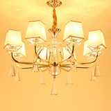 简欧式水晶吊灯新古典后现代客厅餐厅卧室书房金色奢华大气工程灯