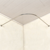 U型 L型 弧形伸缩浴帘杆精选加厚不锈钢弧形浴帘杆 扇形浴室杆