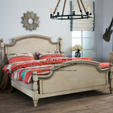 欧式床实木雕花双人床美式现代简约1.8米双人床定制卧房婚床