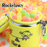 Rockyfancy定制纯手工糖果创意水果软糖零食生日礼物批发 包邮