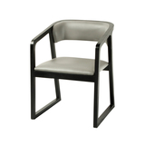 【极美家具】北欧实木椅子宜家咖啡椅水曲柳凳子酒店餐厅椅围椅