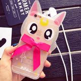 美少女战士露娜猫iphone6手机壳6plus透明壳iphone6S硅胶卡通软壳