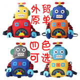 韩国儿童书包幼儿园男1-3周岁机器人双肩包女宝宝防走失包小背包