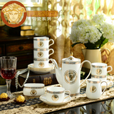 欧式茶具套装高档陶瓷骨瓷特价15头咖啡杯套具整套宫廷英式下午茶