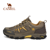 夏季CAMEL骆驼男鞋户外运动鞋子 男士透气徒步鞋系带镂空情侣鞋