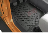 适用于jeep牧马人橡胶脚垫专用全包围式脚垫原厂款加厚脚垫 无味
