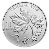 加拿大2016 枫叶 1/2盎司 精制银币