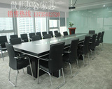 杭州办公家具 加厚会议桌长桌 大型会议台桌椅组合定制做简约现代