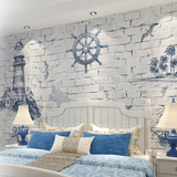 3D墙纸地中海壁纸复古壁画客厅卧室电视背景墙纸无纺布壁纸壁画
