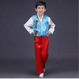 六一男童韩服朝鲜族演出服男韩服韩国民族服装表演服儿童舞蹈服饰