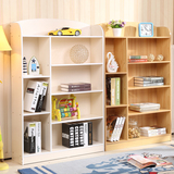 特价儿童书柜简易书柜幼儿园宝宝整理置物架组合储物柜原木白色