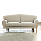 日式沙发组合小户型客厅双人布艺沙发可拆洗北欧宜家实木组装家具