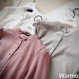 2016秋季新款修身显瘦韩版立领长袖雪纺衬衫灯笼袖气质上衣女衬衣