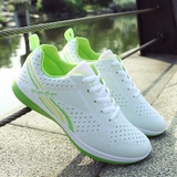 夏季新款网面透气韩版运动鞋系带小白鞋女休闲百搭轻便学生跑步鞋