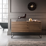 意大利现代简约米兰设计卧室边柜储藏柜五斗柜电视柜子家具定制