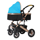 teknum婴儿车可坐平躺高景观避震折叠双向欧式儿童小孩宝宝手推车