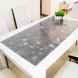 PVC桌布防烫防油垫软质玻璃透明磨砂垫台布茶几垫塑料桌垫加厚