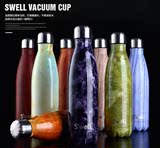 潮牌swell不锈钢保温杯礼品创意时尚送礼个性可乐瓶同学生水杯子