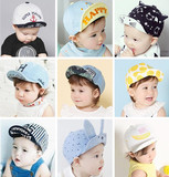 宝宝帽子6-12个月儿童棒球帽夏遮阳帽春秋男女童鸭舌帽婴儿1-2岁