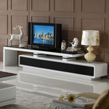 现代简约地柜创意小户型客厅宜家家具简约烤漆钢化玻璃电视柜组合