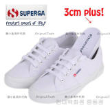 章小鱼韩国正品代购 SUPERGA /休伯家 薄底 内增高 帆布鞋休闲鞋