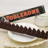 瑞士进口Toblerone瑞士三角黑巧克力含蜂蜜及巴旦木糖50g特价