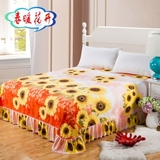 韩式宜家床裙1.5m加厚床盖单件加厚夹棉1.8m双人公主风防尘保护套