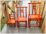 【夏佬倌竹木】特价实木椅子家用靠背椅松木农家休闲椅餐椅书桌椅