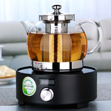 亮典 电陶炉专用多功能煮茶壶烧水壶不锈钢过滤耐热玻璃茶壶茶具