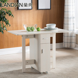 简易折叠桌小户型可折叠餐桌家用小型收纳方桌可移动多功能饭桌子