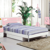 儿童床卧室家具套房组合1.2米1.5高箱床小户型四件青少年家具包邮