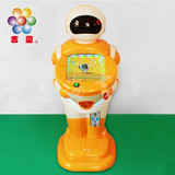 新款吉童牌机器人弹珠机儿童投币退玻璃球拉杆打弹珠游戏机游艺机