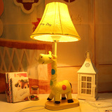温馨儿童房卡通台灯 创意时尚可爱 卧室床头灯 简约田园宜家台灯