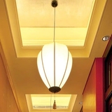 新中式古典布艺鸟笼吊灯酒店复古客厅餐厅吊灯工程艺术创意吊灯
