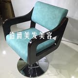 厂家直销理发椅欧式美发椅子高档升降旋转椅复古美发椅实木剪发椅