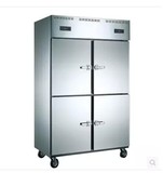 TONBAO/通宝四门冰箱四门冷柜 冰柜商用双机双温冷藏冷冻厨房冰箱