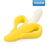 美国进口Baby Banana香蕉宝宝婴儿牙胶硅胶磨牙棒软头咬咬胶玩具
