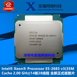 Intel至强E5-2683V3服务器CPU 14核28线程2.0G 2011-3秒E5-2690V3