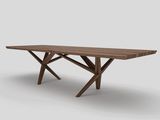 北欧设计师家具 创意餐桌办公桌现代简约书桌会客桌洽谈桌咖啡桌