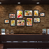 日本料理店日式寿司装饰画照片墙传统餐厅相框相片墙美食挂画壁画