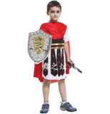 万圣节cosplay化妆舞会服装儿童男埃及古罗马希腊王子表演服装