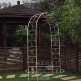 园艺爬藤架 月季花架拱门  欧式花园庭院 铁艺拱门  落地性价比高