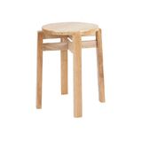 2016凳子实木圆凳椅子家用餐桌木凳宜家时尚简约简易木头板凳整装